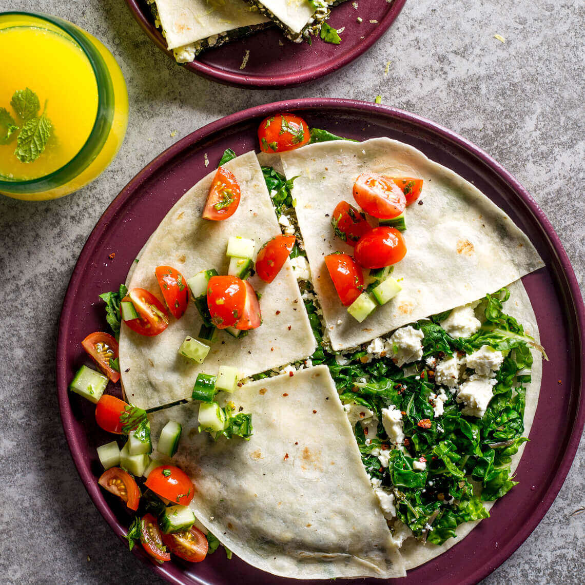 Spinach and feta quesadillas Recipes Pick n Pay
